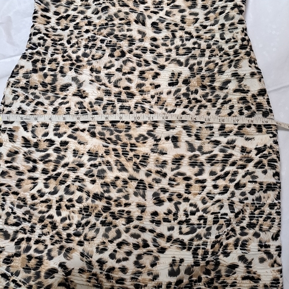 Frank Lyman Design Animal Print Sleeveless Midi Dress - Picture 9 of 12